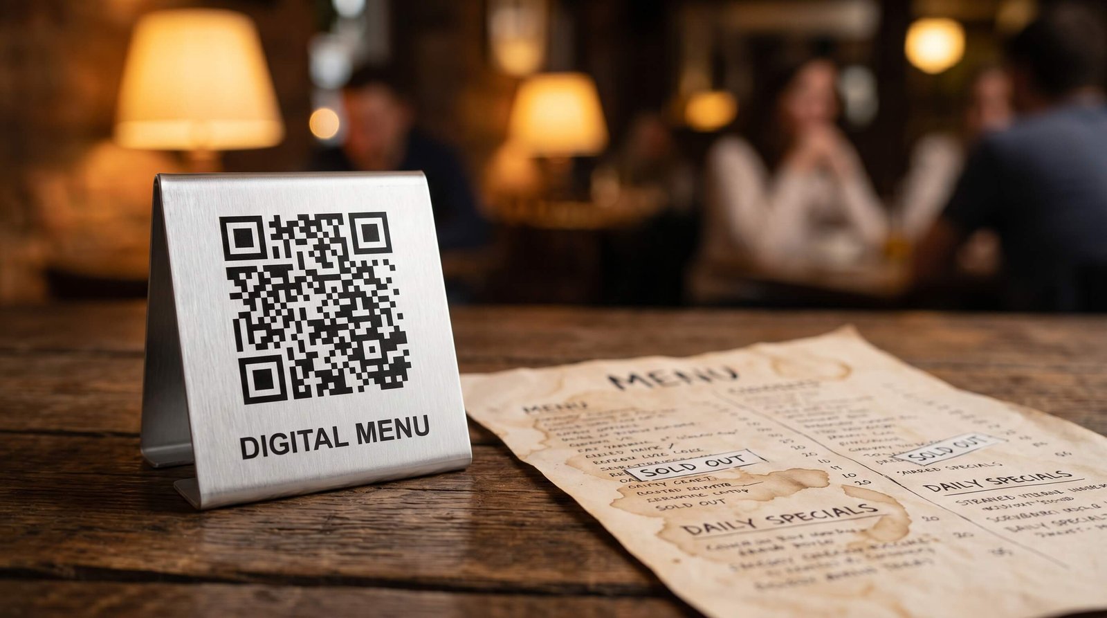 Le coût caché (et toxique) de vos menus papier en 2026